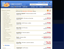 Tablet Screenshot of obchody.us